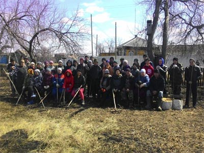 Акция «Чистое село»